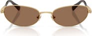 Swarovski 56mm Oval Sunglasses