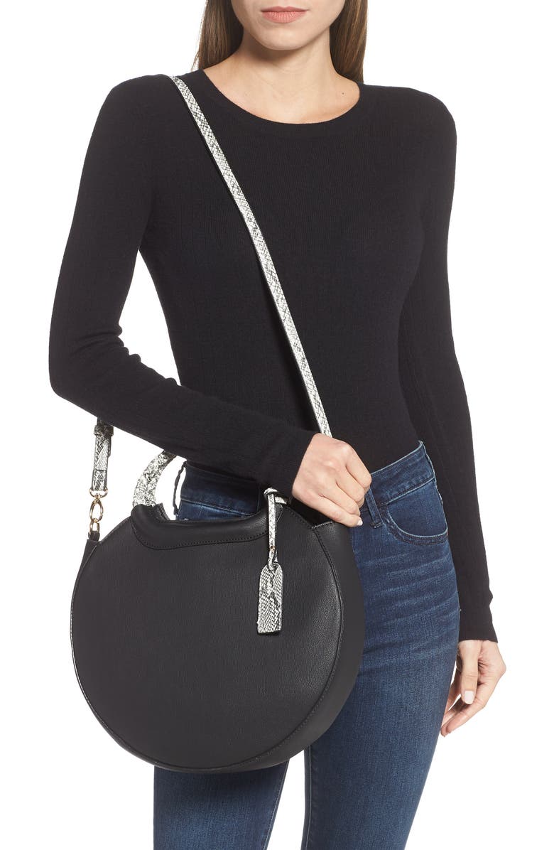 Sole Society Hudson Faux Leather Canteen Tote, Alternate, color,