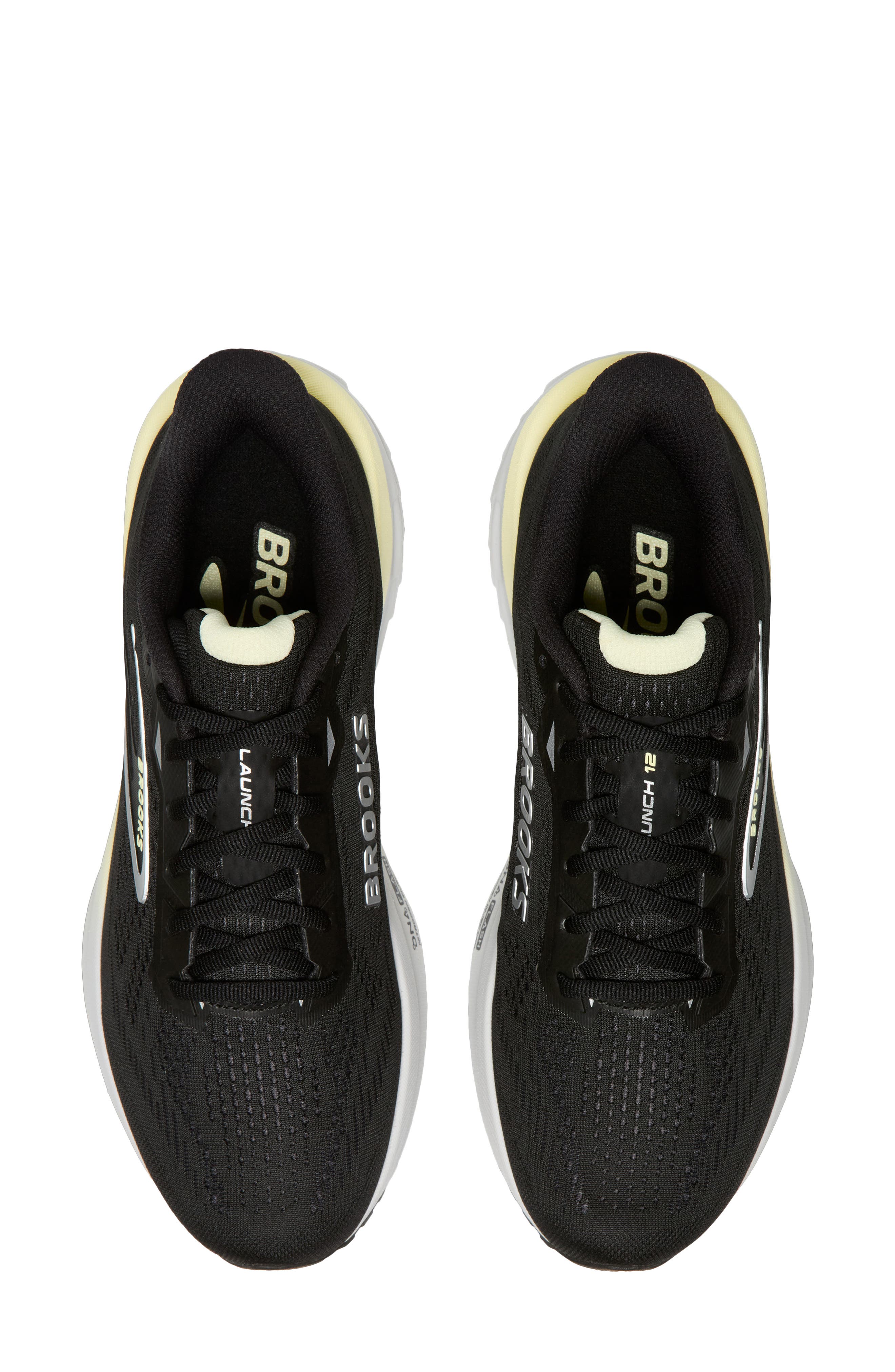 Brooks Launch 12 Running Sneaker, Alternate, color, Black/Luminary/Oyster