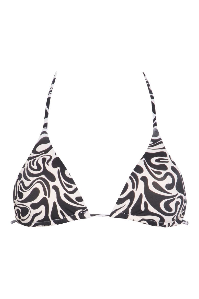 Palm Triangle Bikini Top, Alternate, color, MUSTANG WAVE