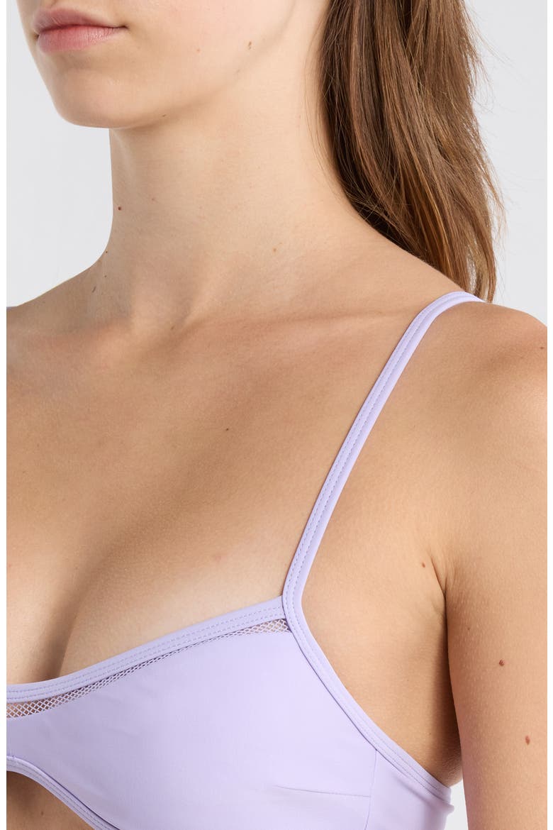 Sandra Bralette Bikini Top, Alternate, color, LAVENDER
