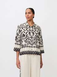 Masai Copenhagen Maisolde Garden Collared Relaxed Shirt