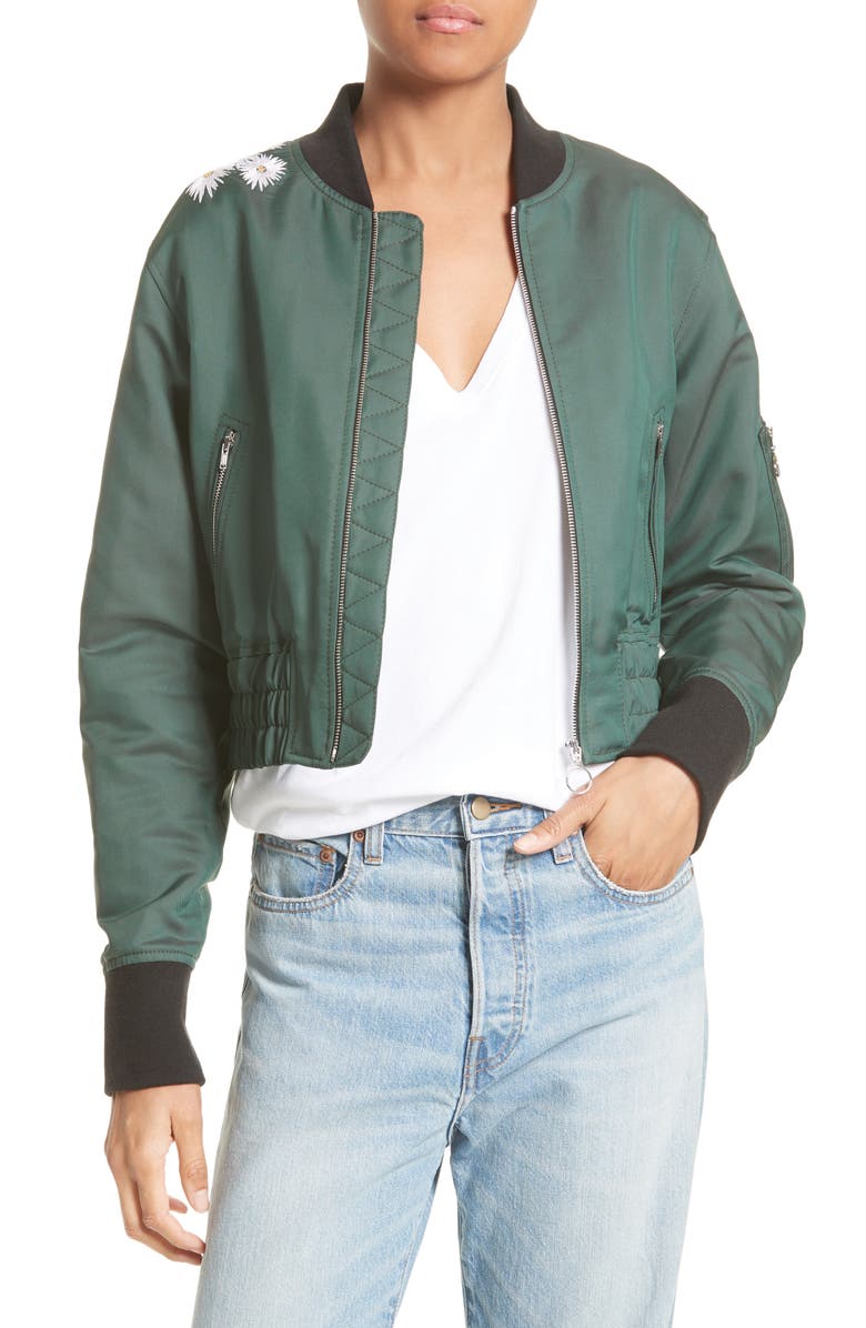Elizabeth and James Ancel Bomber Jacket, Main, color,