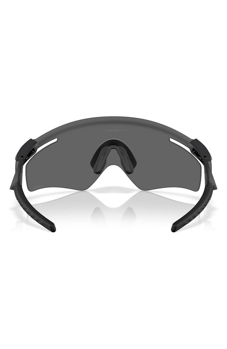 Oakley QNTM Kato<sup>™</sup> 156mm Prizm<sup>™</sup> Shield Sunglasses, Alternate, color, Matte Black
