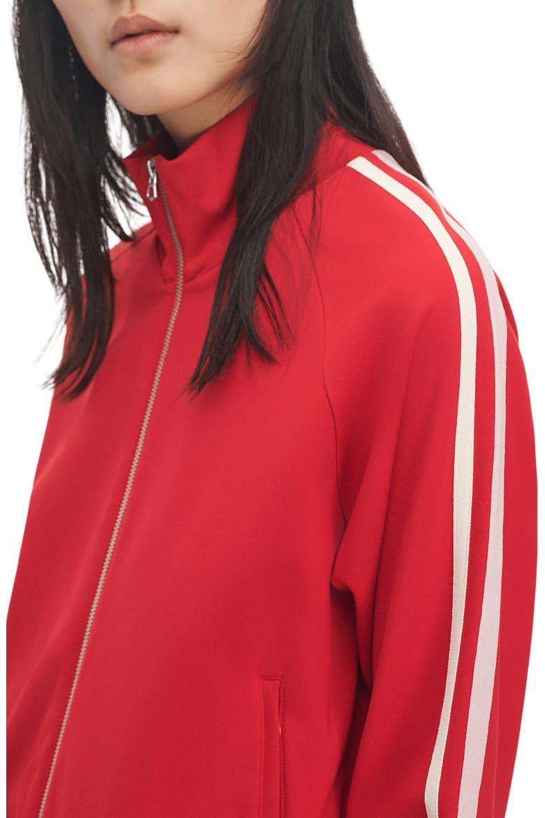 Irina Ponte Track Jacket, Alternate, color, RED MULTI