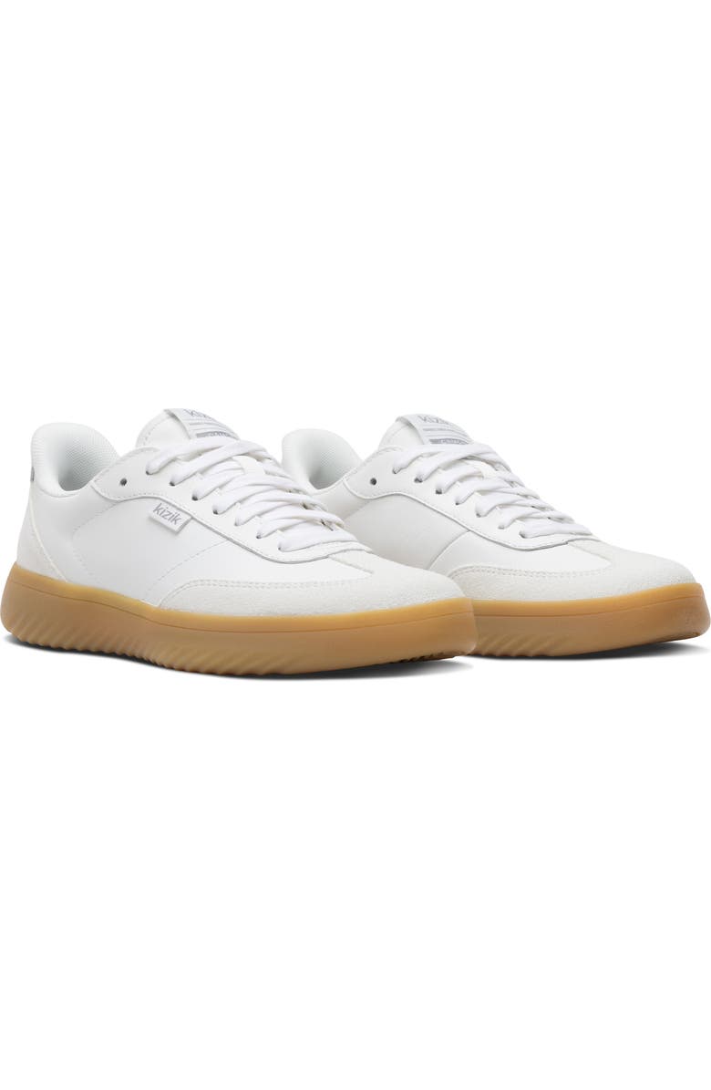 Kizik Camden Slip-On Sneaker, Main, color, White/Gum Rubber