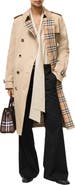 Burberry Long Gabardine Lakefield Trench Coat