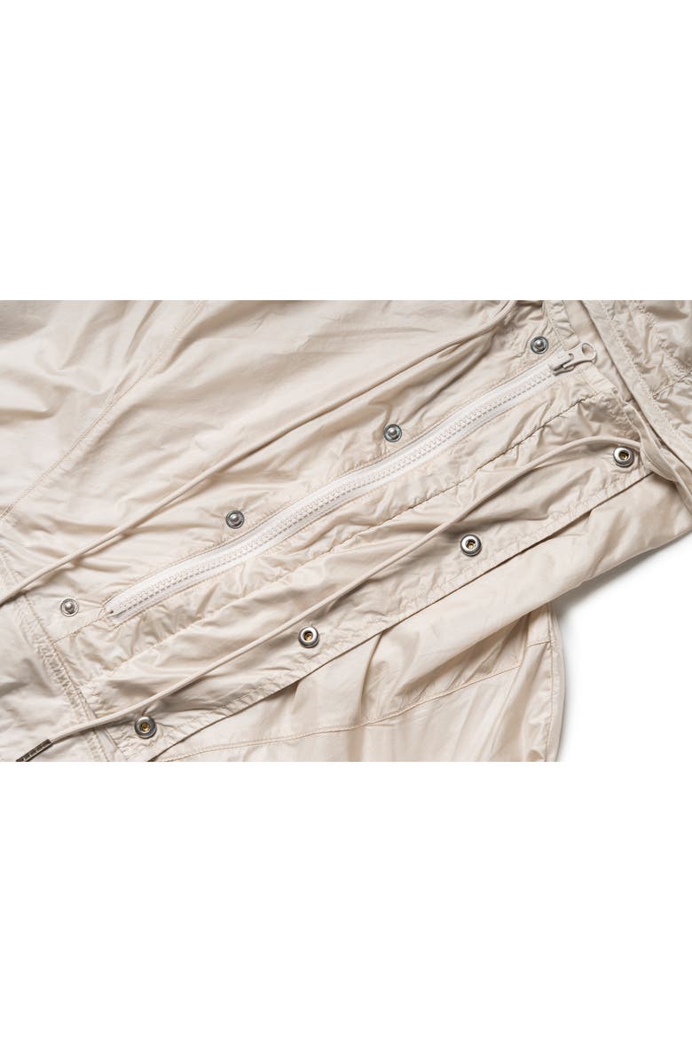 AlphaStyle Lodi Water Repellent Lightweight Anorak Jacket, Alternate, color, Light Grey