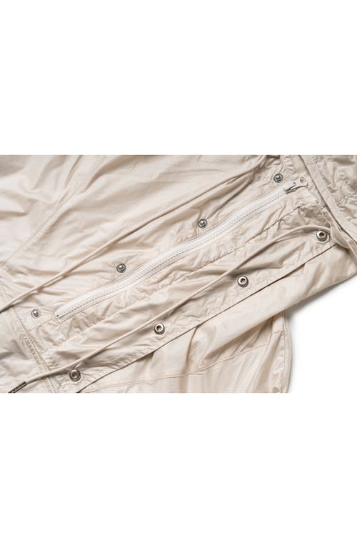 Alphastyle Lodi Water Repellent Lightweight Anorak Jacket In Gray