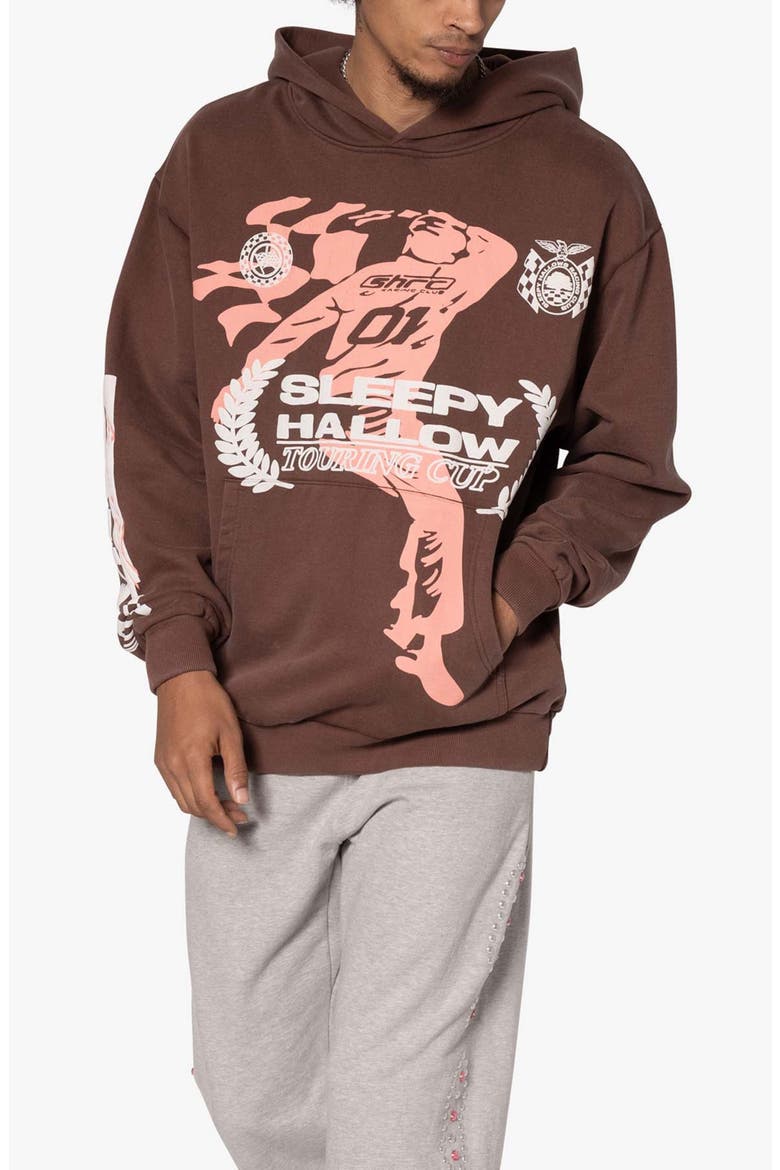SHRC Touring Cup Hoodie, Alternate, color, BROWN