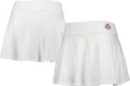 ZOOZATZ Women's ZooZatz White Ohio State Buckeyes Flowy Skort