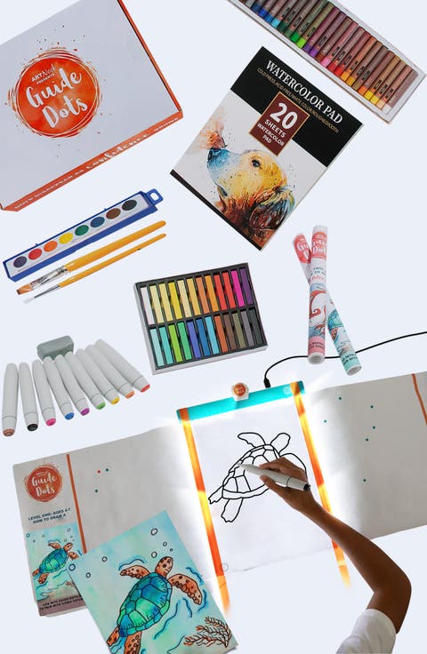 Level 1 Art Kit w/ Light up Bright Board-Ages 4-7