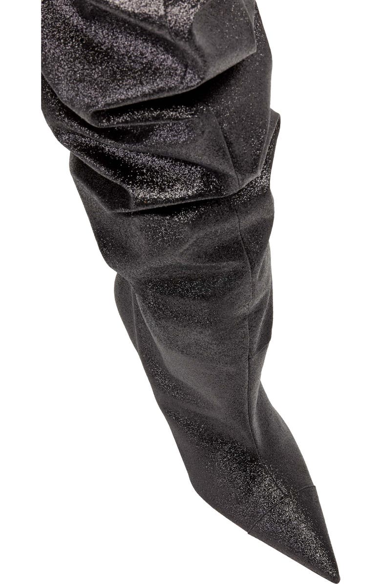 Good American Glitter Over the Knee Boot, Alternate, color,