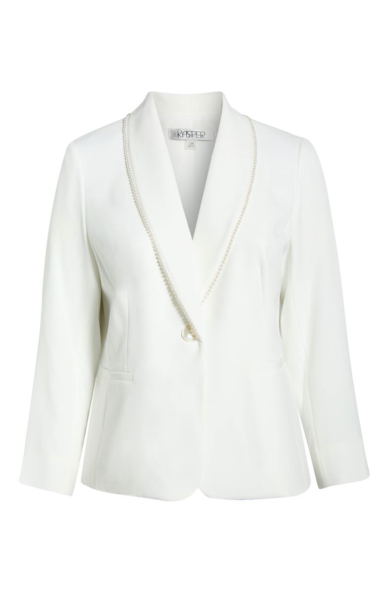 KASPER Pearly Trim Jacket, Main, color,