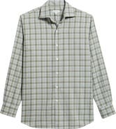 Peter Millar Whitecap Plaid Flannel Button-Up Shirt
