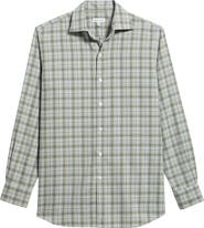 Peter Millar Whitecap Plaid Flannel Button-Up Shirt