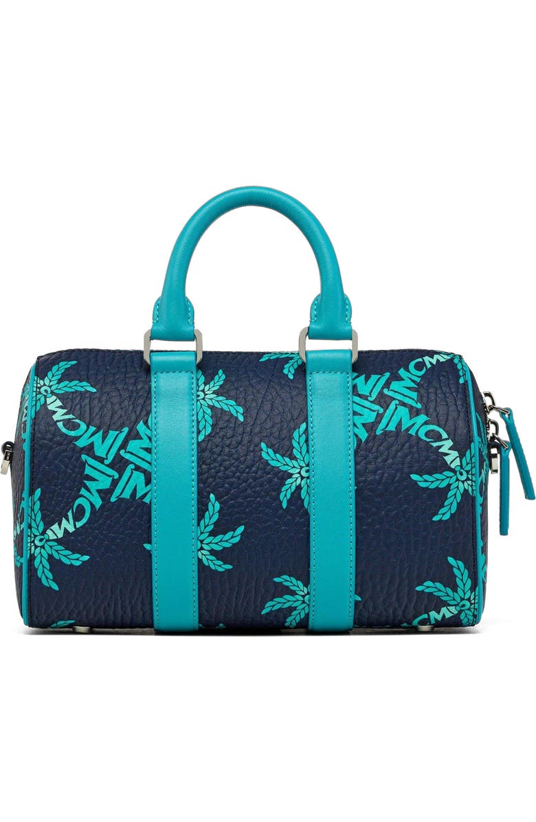 MCM Ella Boston Bag in Palm Canvas, Alternate, color,