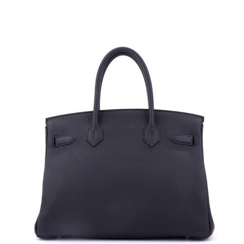 Pre-owned Hermes  Hermes Birkin Handbag Grey Togo With Palladium Hardware 30 In Gray