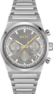BOSS Candor Chronograph Bracelet Watch, 41mm