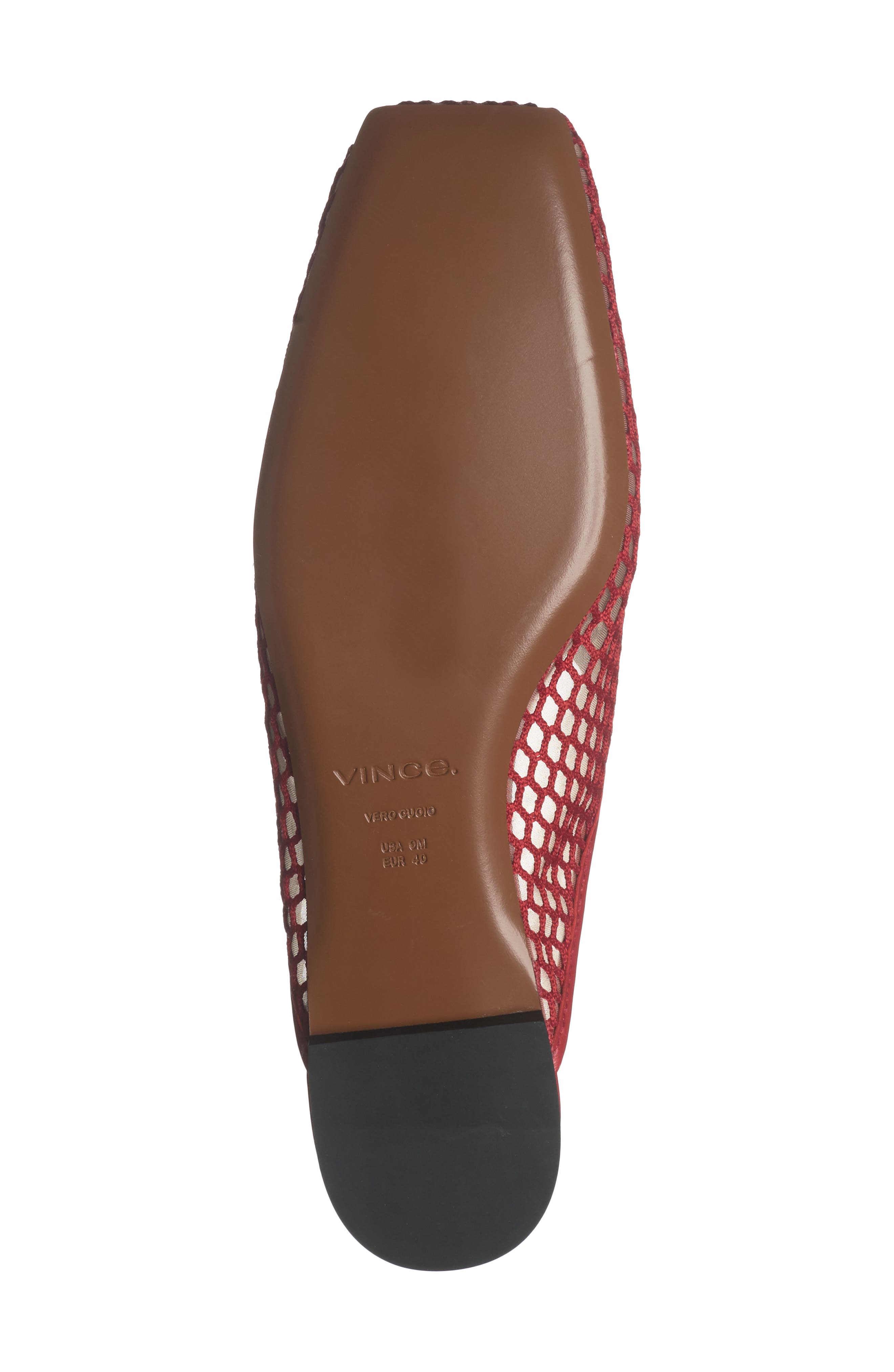 Vince Dakota II Mule, Alternate, color, Rouge Red