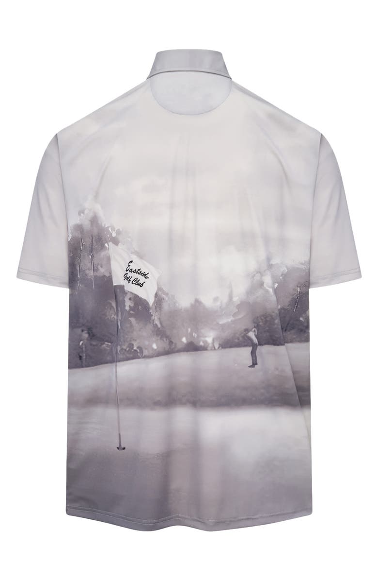 Eastside Golf Snap Placket Performance Golf Polo, Alternate, color, Cool Grey Tonal