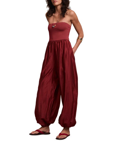 Bandeau Balloon Jumpsuit