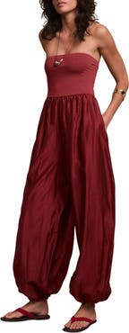MINT VELVET Bandeau Balloon Jumpsuit