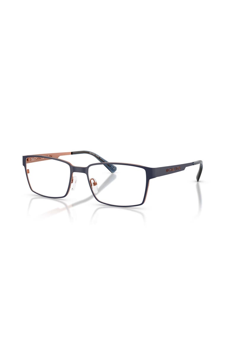 54mm Rectangle optical glasses, Main, color, Blue