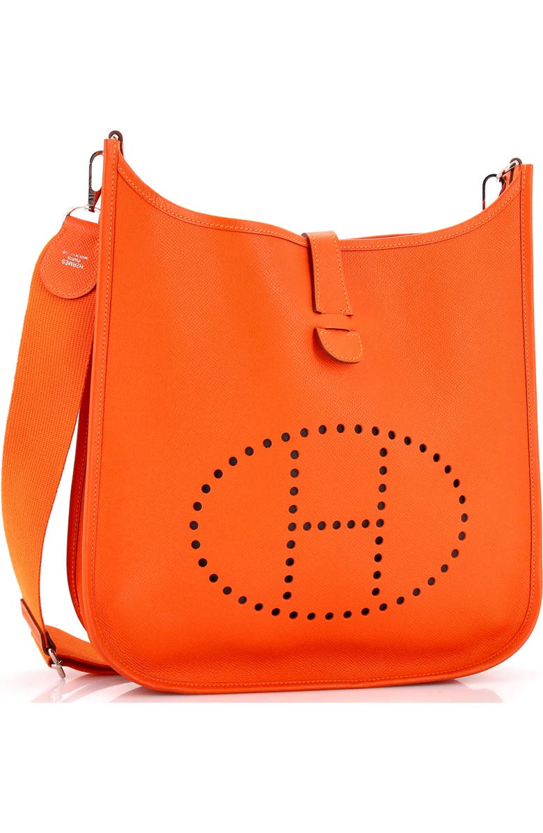 Pre-Owned Hermes Evelyne Bag Gen III Epsom GM, Alternate, color, Feu