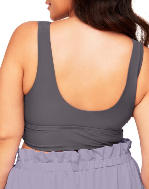 Adore Me Irma Lounge Bra In Gray