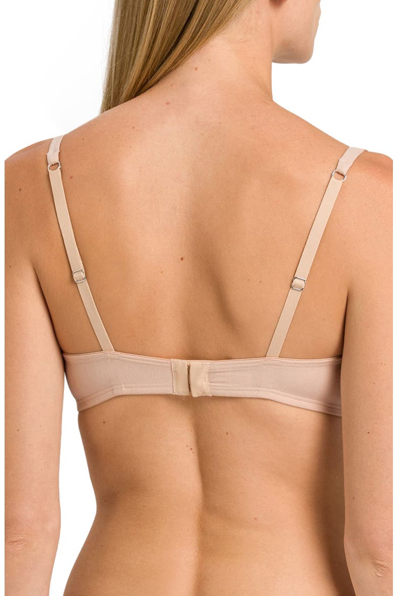 Cotton Sensation Soft Cup Bra, Alternate, color, BEIGE
