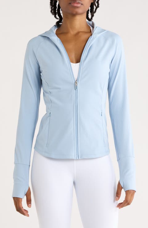 Felix Lux Ribbed Solara Full Zip Hoodie