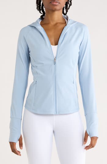 トップス flexwitme 90 DEGREE BY REFLEX Felix Lux Ribbed Solara Full Zip Hoodie