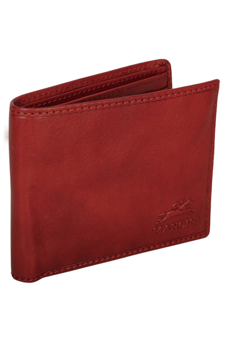 RFID Secure Leather Bifold Wallet, Alternate, color, COGNAC