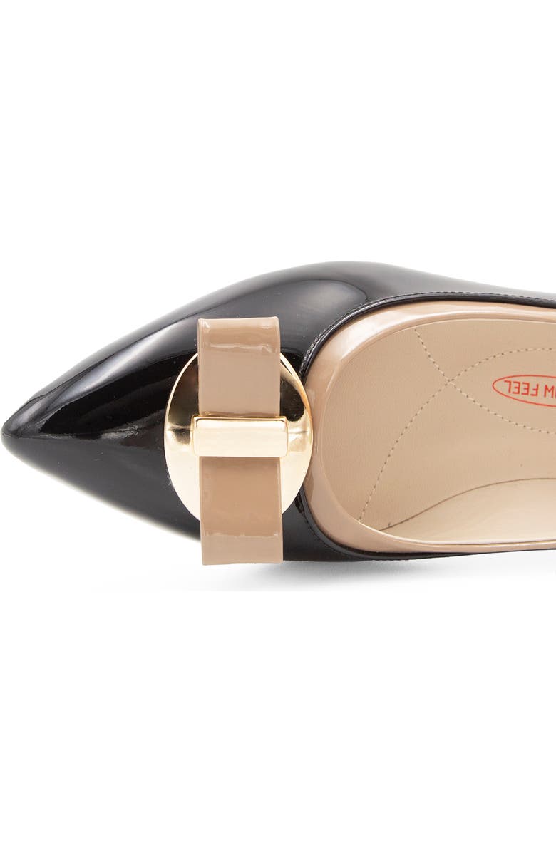 Amalfi by Rangoni Ariete Pointed Toe Kitten Heel Pump, Alternate, color,