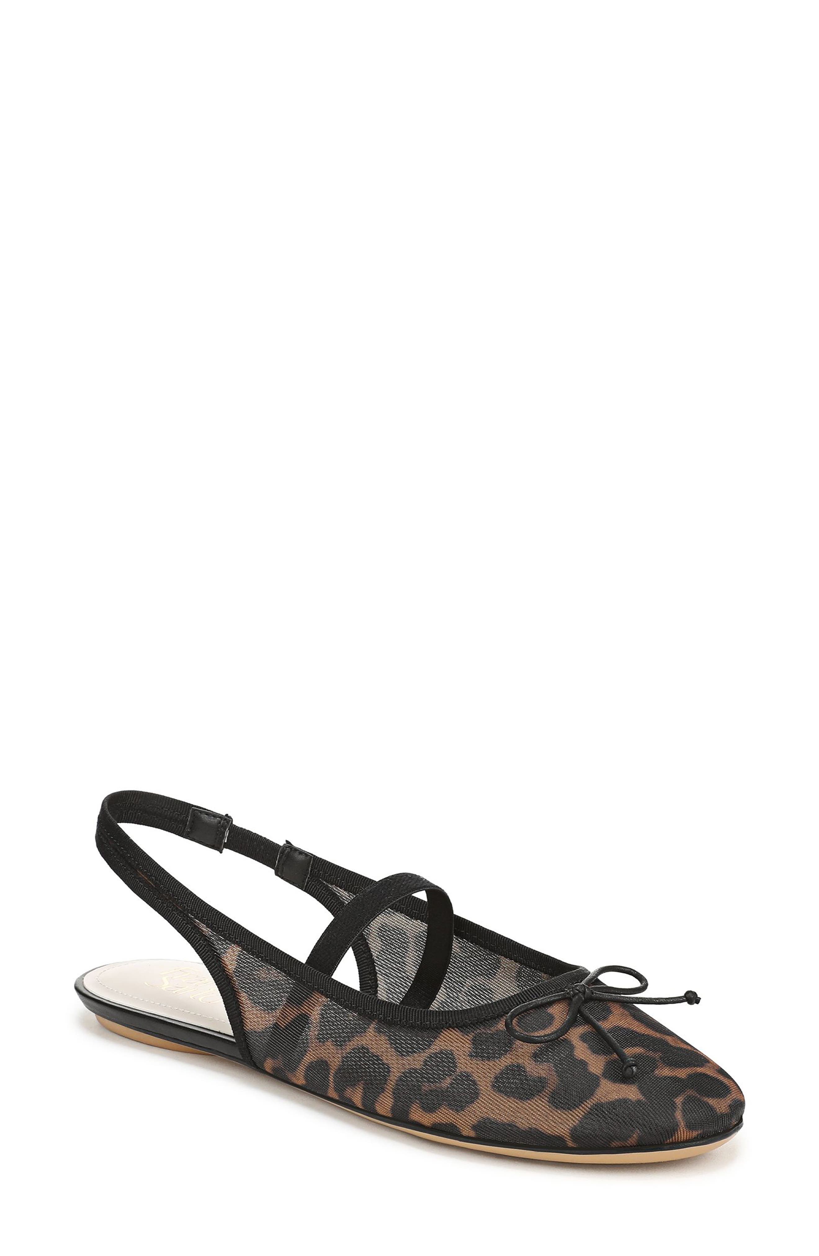 Chara Slingback Flat, Main, color, CAMEL BROWN