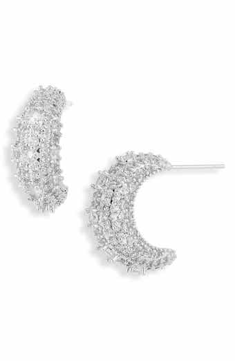 Cara Small Chunky Hoop Earrings