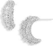 Cara Small Chunky Hoop Earrings