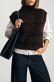Mavi Jeans Funnel Neck Sweater Vest