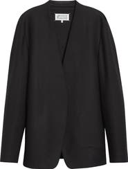 Maison Margiela Minimal Virgin Wool Blazer