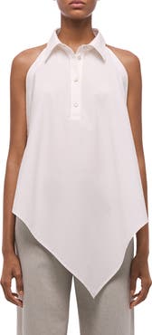Helmut Lang Sleeveless Cotton Shirt