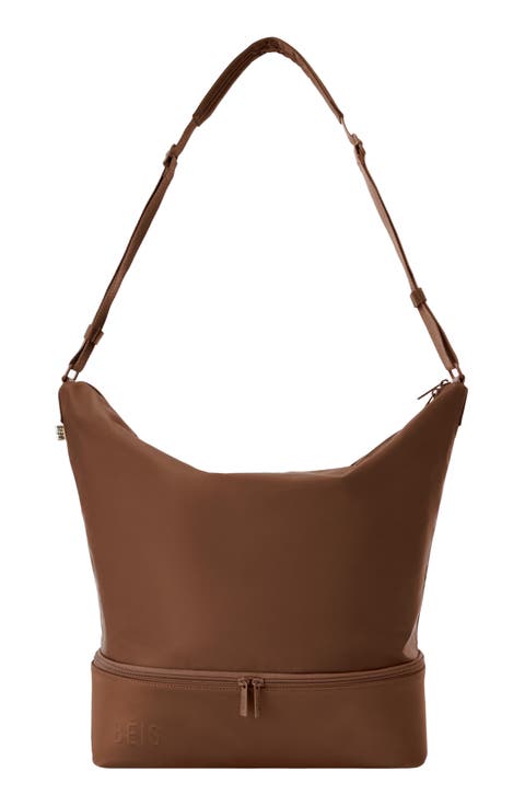 Nylon Shoulder Tote