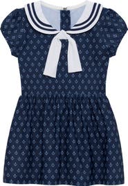 Courtside Kids Girls Sailor Tennis Skort Dress