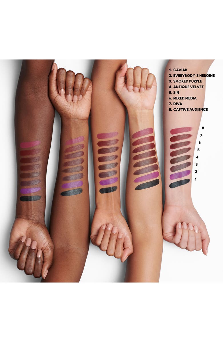 MAC Cosmetics MACximal Silky Matte Lipstick, Alternate, color, Caviar