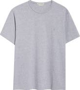 JW Anderson Embroidered Anchor Logo Cotton T-Shirt