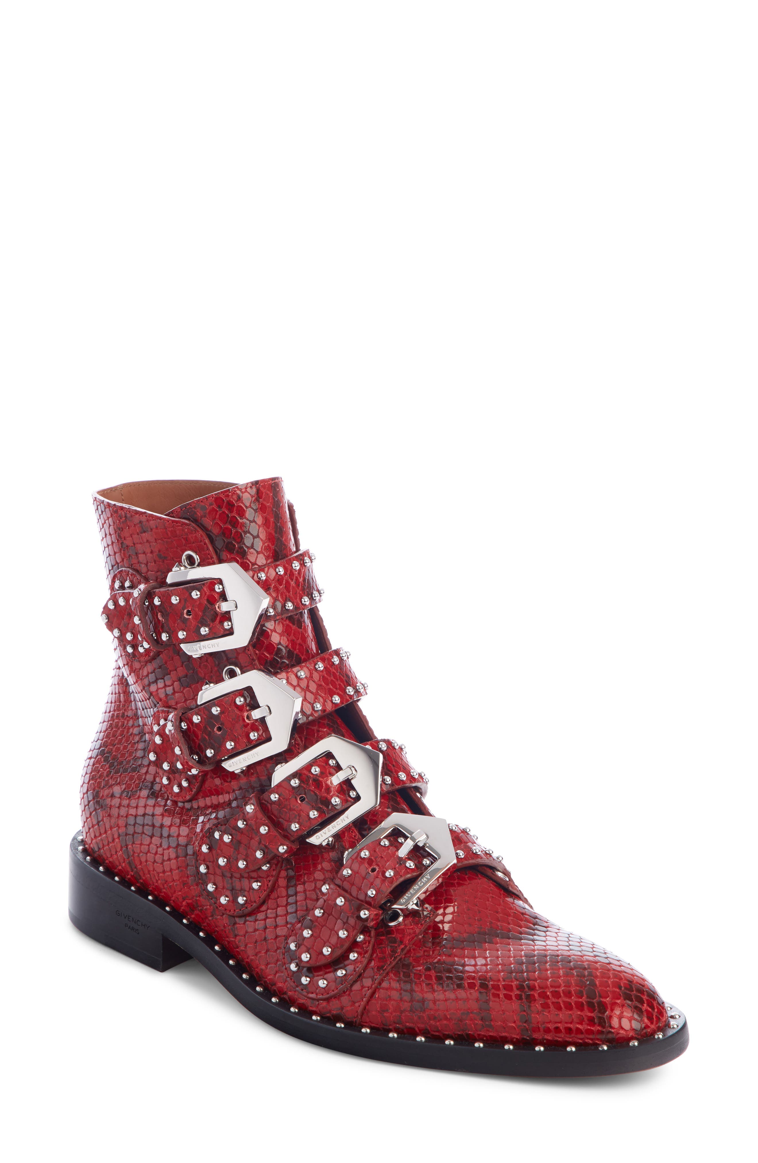 Givenchy Studded Ankle Boot, Main, color, 