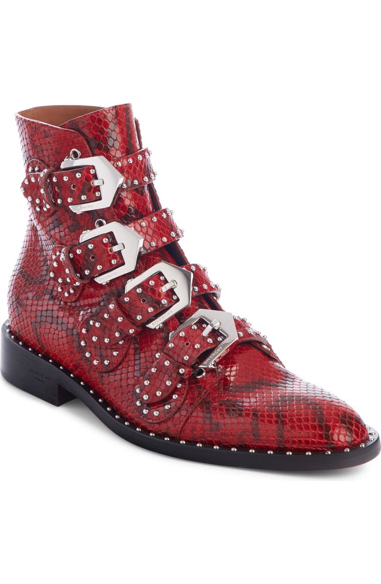 Givenchy Studded Ankle Boot, Main, color,