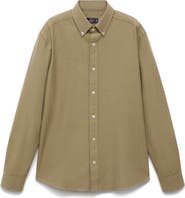 MANGO Regular Fit Oxford Button-Down Shirt