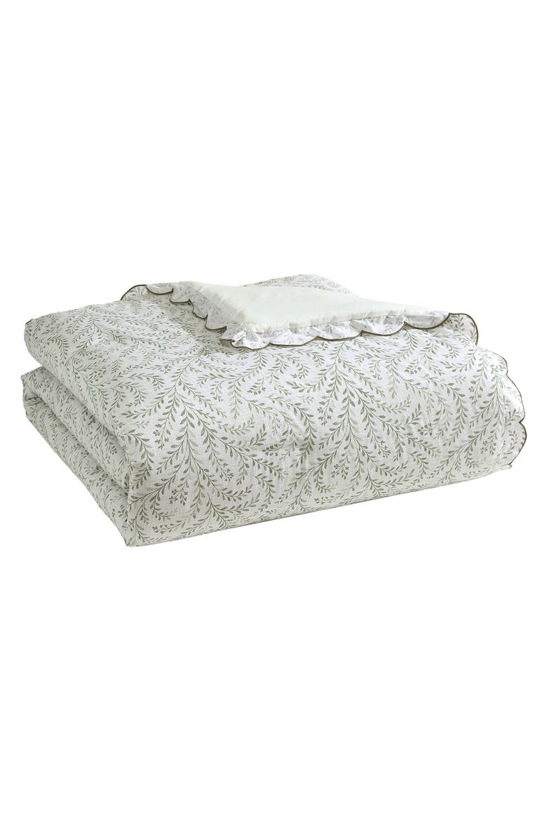 Elowen 3-Piece Comforter Set, Main, color, SAGE