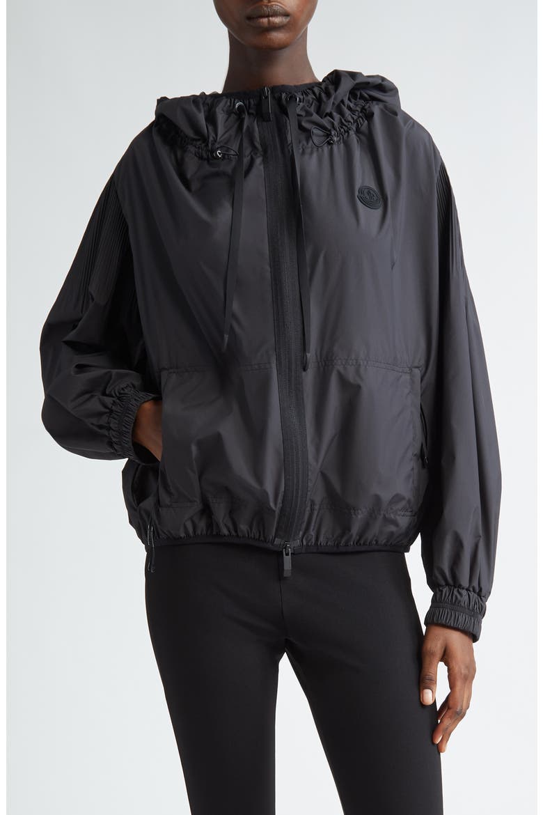Auxonne Hooded Jacket, Main, color, BLACK